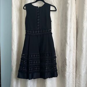 Elegant Black Sleeveless Ted Baker Dress